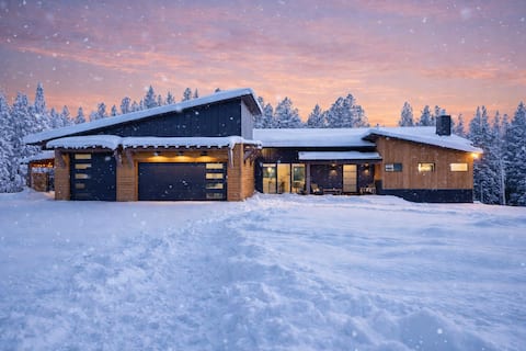 Stillwater River Lodge Mtn Modern Waterfront Home