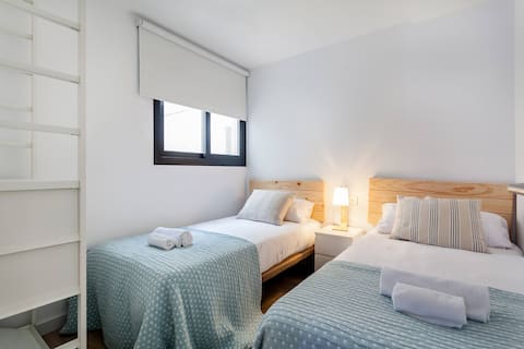 Top Airbnb: 4bd Duplex interior terrace Pbb en L'eixample