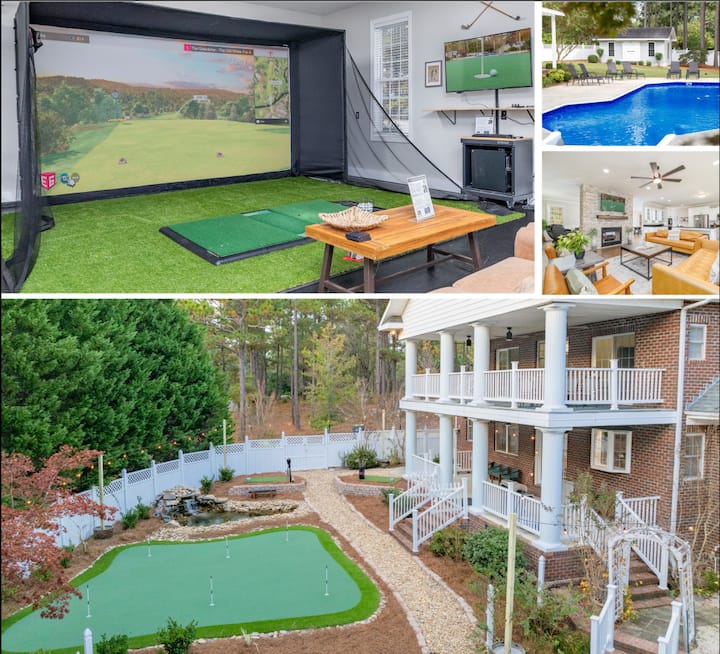 Simulator & Unbeatable Golf Experience On 2 Acres! - Houses for Rent in ...