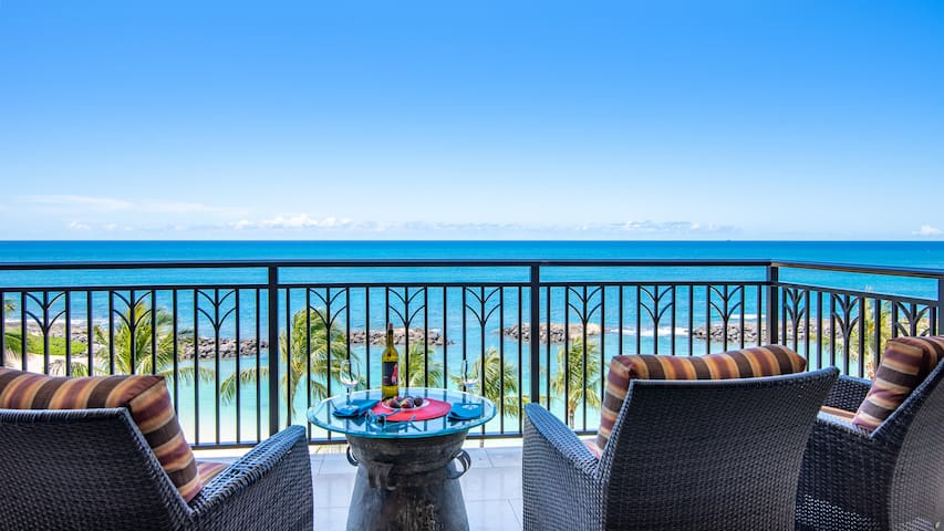 Ko Olina Beach Villas 410: 4th Floor Ocean Front