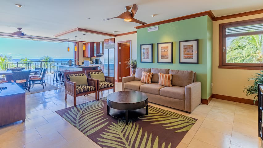 Ko Olina Beach Villas 410: 4th Floor Ocean Front gallery image 2