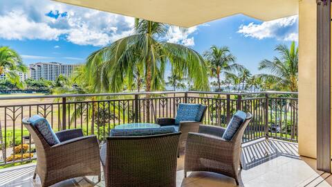 Ko Olina Beach Villas B403: Ocean & Pool Views