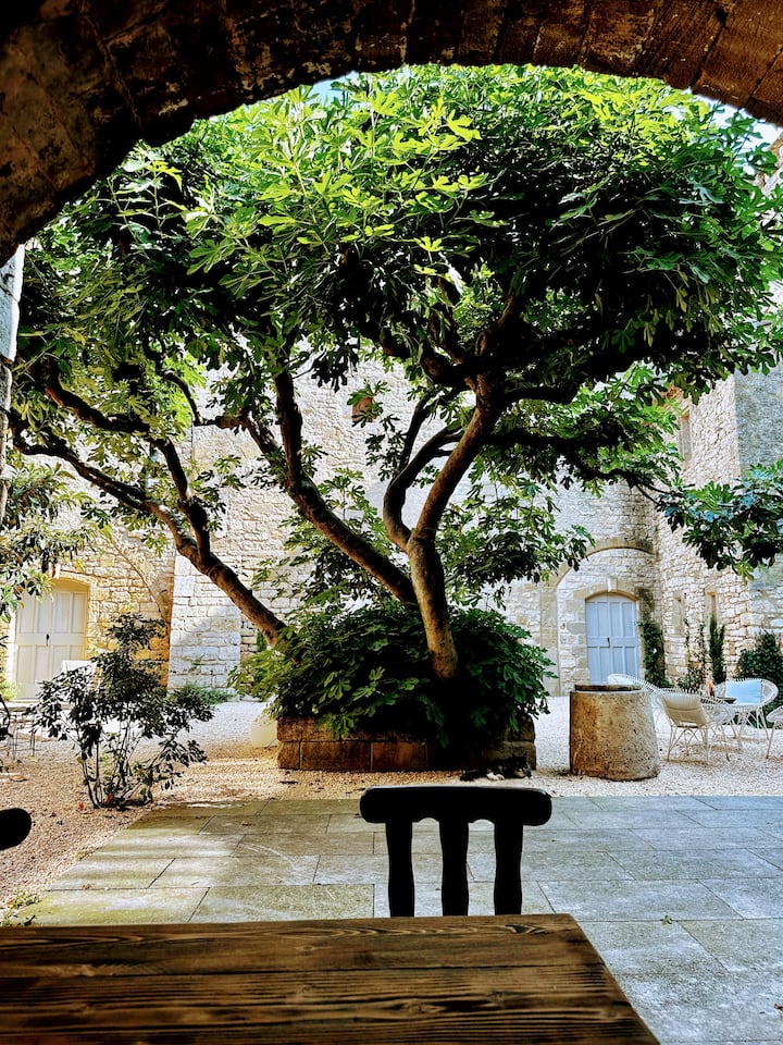 Castle Near Uzès, 3 Units With Courtyard And Pool - Uzès