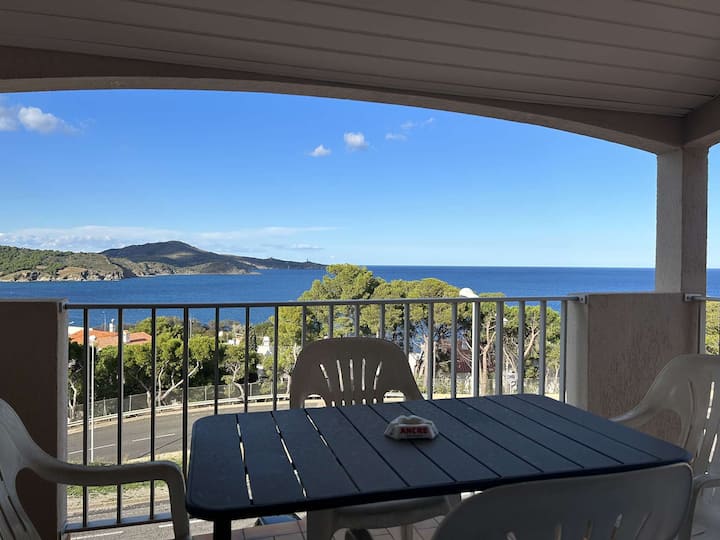 Studio Avec Terrasse, Vue Mer, Proche Thalasso - Banyuls-sur-Mer