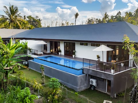 The Pala Ubud - Villa Seraya A, 2BR, Ubud w/ staff