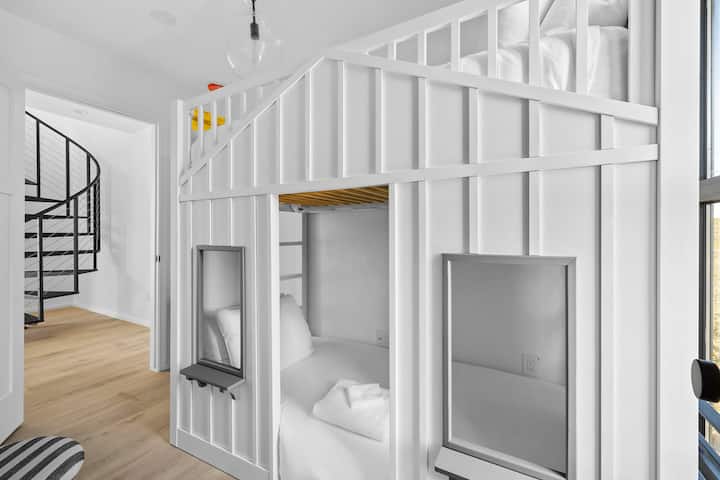 ห้องนอนที่ 3 เตียงสองชั้นสำหรับเด็ก