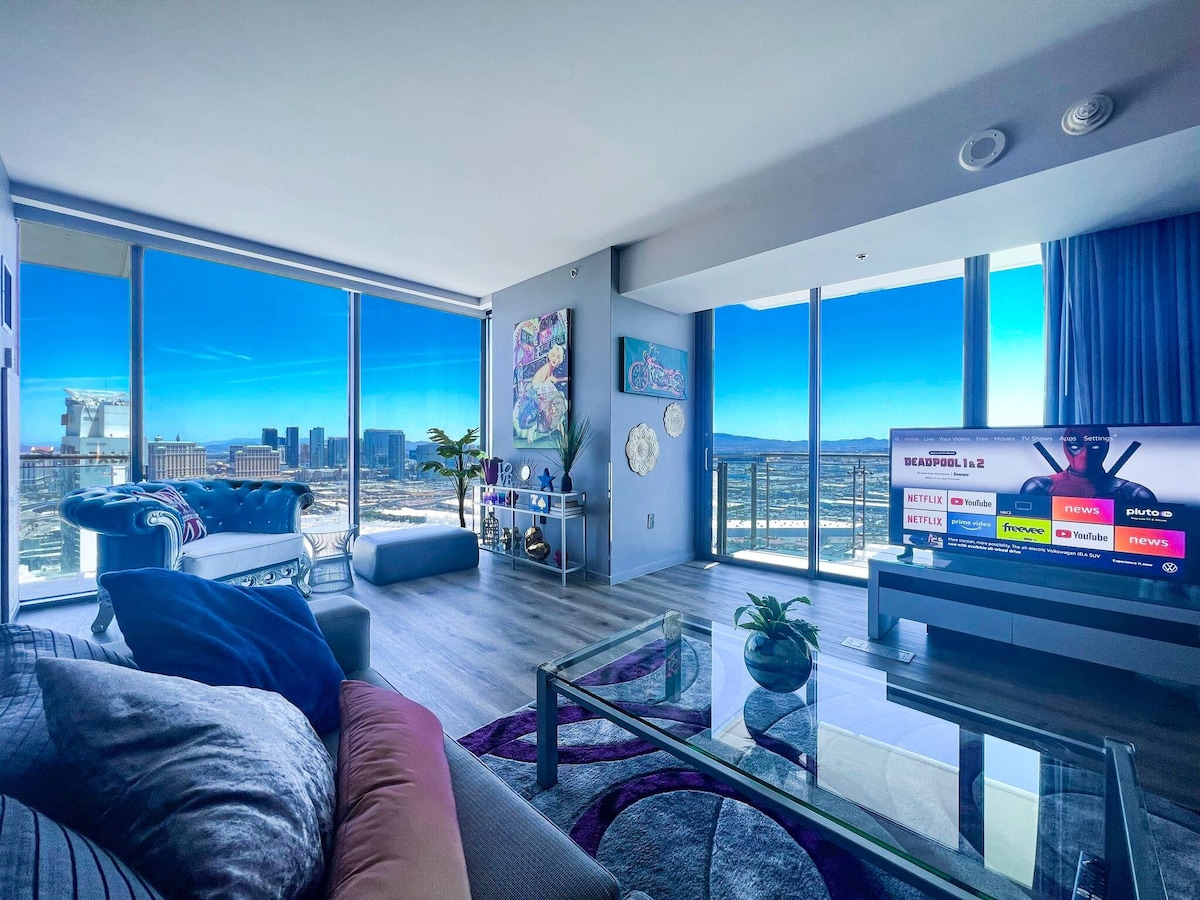 Full Strip Views, Open Balconies, Free Parking, Ja - Flats for Rent in Las  Vegas, Nevada, United States - Airbnb