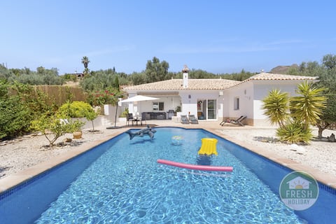 Modern 3BR Villa with Private Pool & Scenic Views