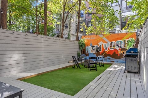 Top performing Airbnb: Cozy 3 Bedroom W/Backyard Near Subway in Hamilton Heights Sugar Hill