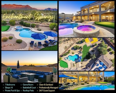 Amazing Views- Luxury 7 Bedroom with Pool/SPA
