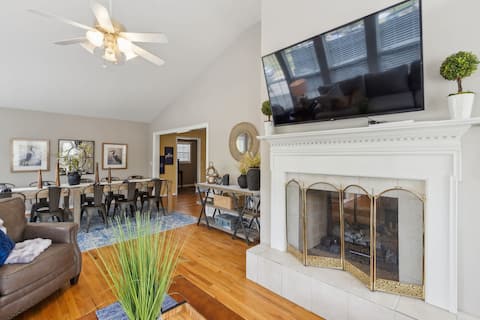 7-Acre Estate with Pond and Game Room