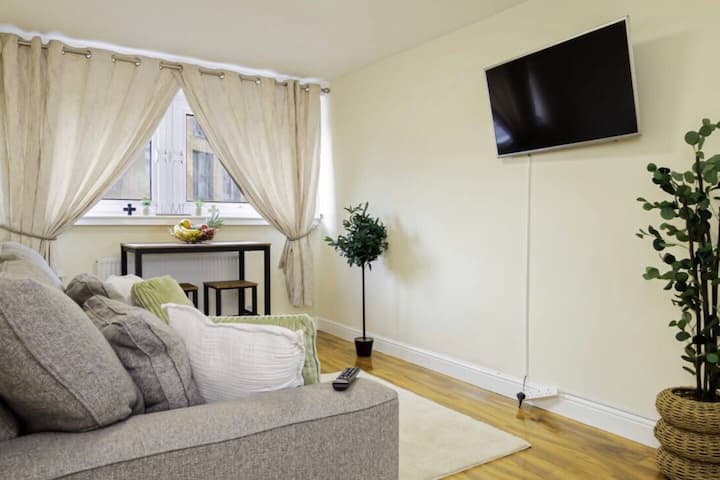 Entire Central Apt, King Bed, 2 Minutes To Train - バーミンガム