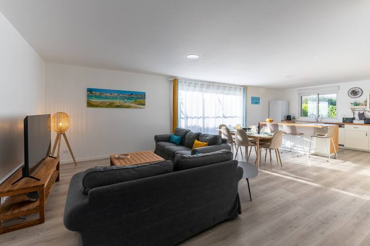 Roscaroc Enez Hir - Charmant T4 Proche Plage - Ploudalmézeau
