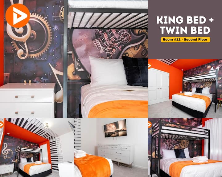 Dhomë muzike - Dhoma#12 - Kati i dytë