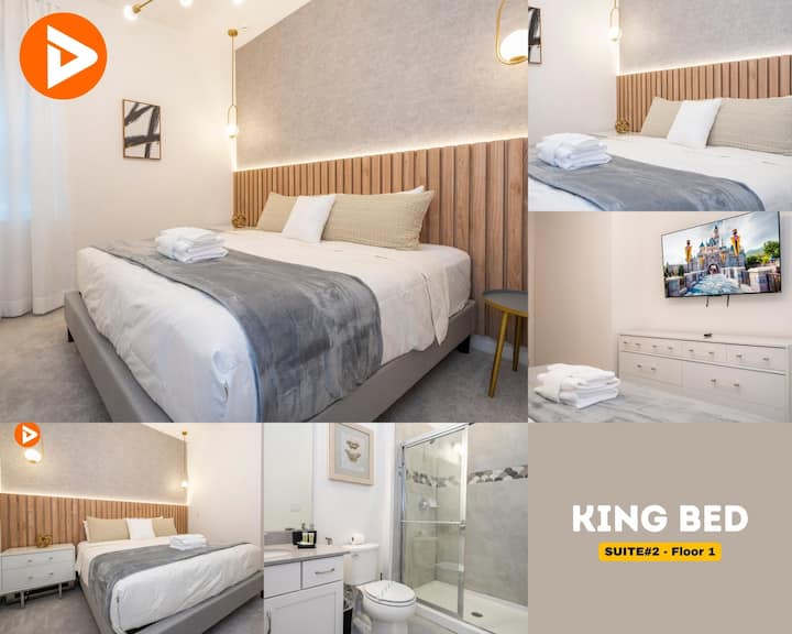 Suita #2 - Krevat dopio "king" - Kati i parë