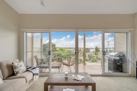 Stunning Water View Home - Moments from Town