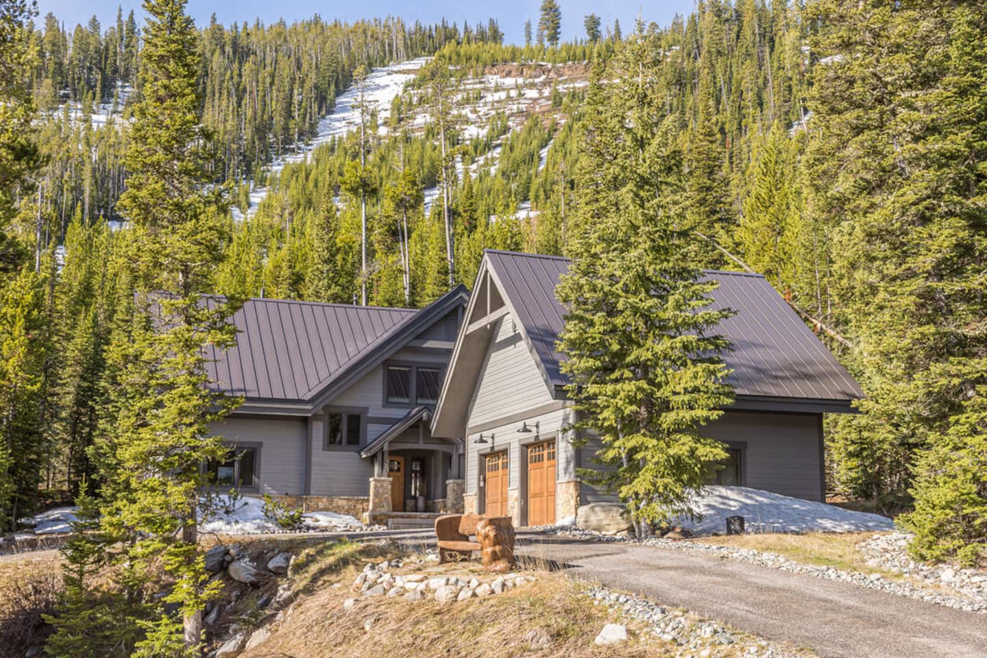 The mountain house at Low Dog Lodge