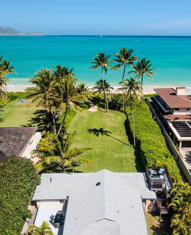 Hale Oahu Estate- Kailua BeachFront- Lic. Rental # gallery image 2