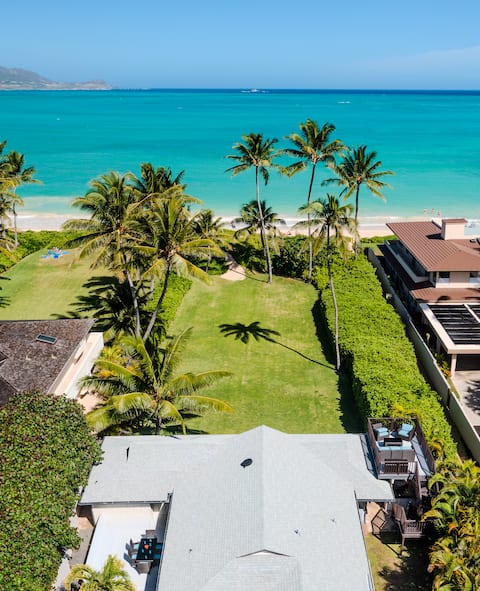 Hale Oahu Estate- Kailua BeachFront- Lic. Rental #