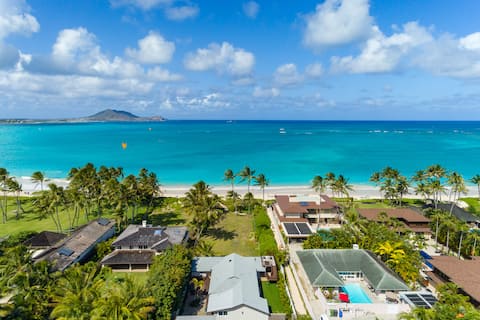 Hale Oahu Estate- Kailua BeachFront- Lic. Rental #
