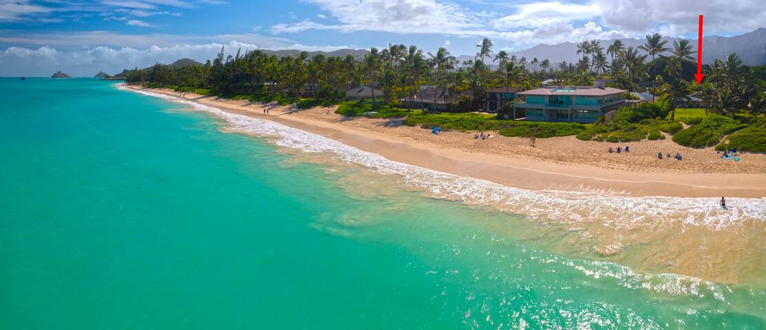 Hale Oahu Estate- Kailua BeachFront- Lic. Rental # gallery image 3