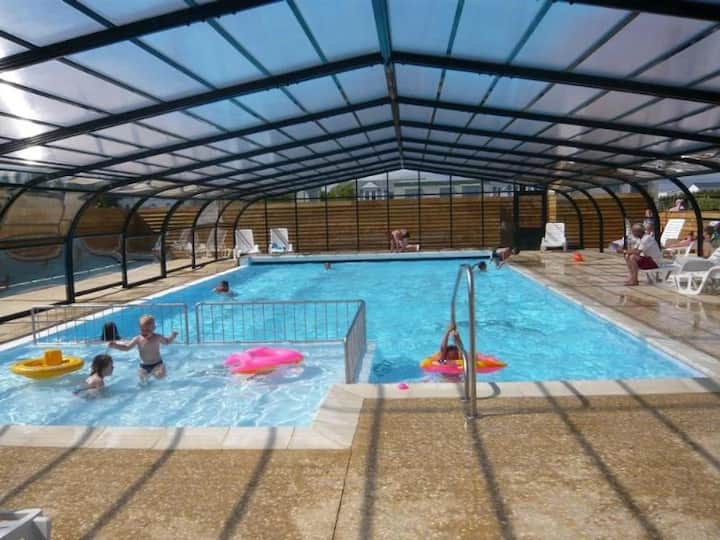 Zecamping 3* Mobil Home 30m² 100m Plage - Ploemeur