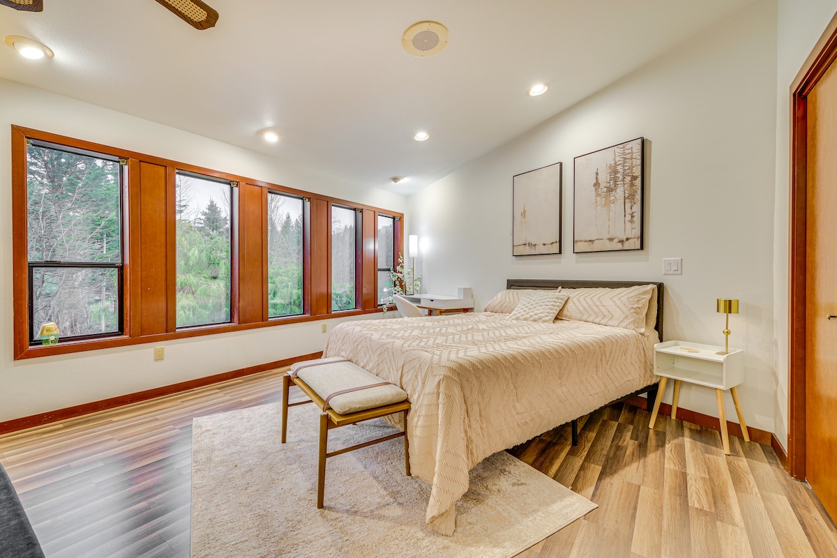 Spavaća soba 2 | Bračni krevet (širine 150-179 cm) | Kauč za spavanje za dvije osobe | Smart TV | 2. kat