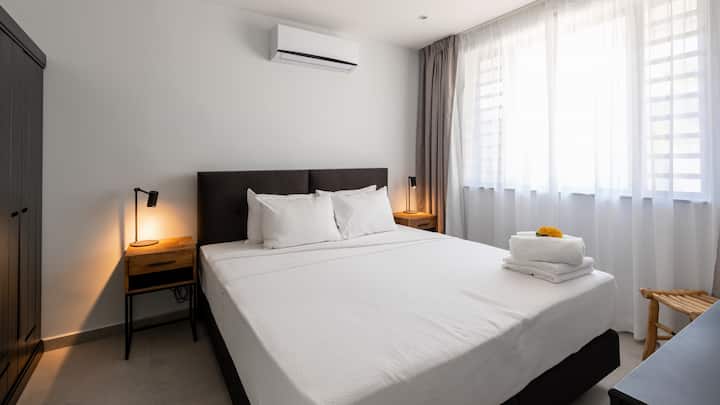 Apartamento de lujo de nueva construcción en alquiler en Curazao con acceso a la piscina en un centro vacacional de golf, foto 14
