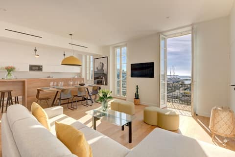 Upstays Harbor Balcony 136m² Apartment Palais
