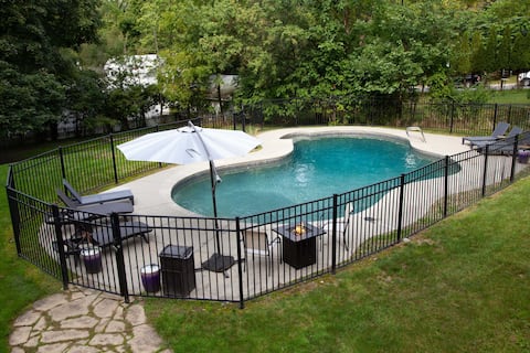 Charming Lakeview House w/ Pool & Fire Pit