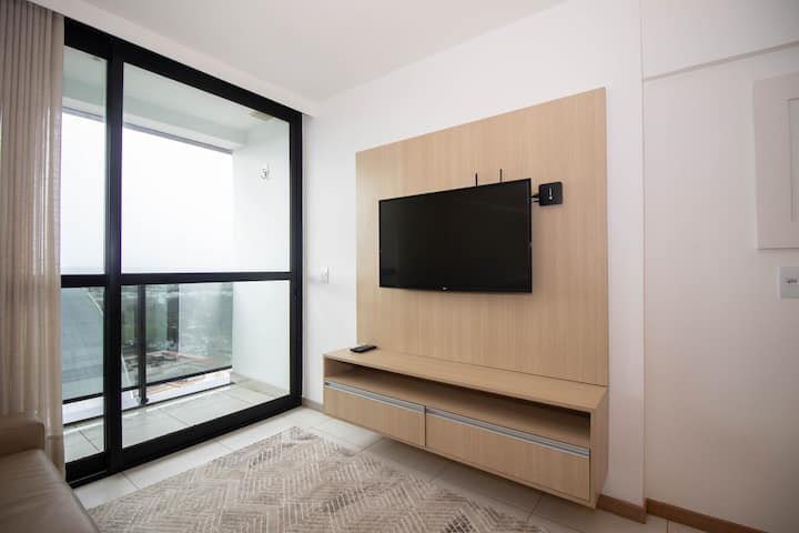 Duplex Mobiliado Com Estilo No Athos Bulcão - 브라질리아