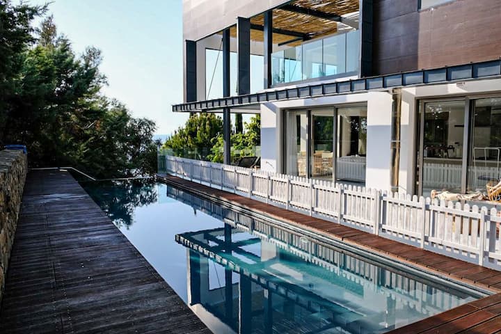 Pomos Villa — Stunning Views / Private Beach / Sec - Argaka