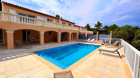 Casa-Ronny spacious villa in Cannet-les-Maures