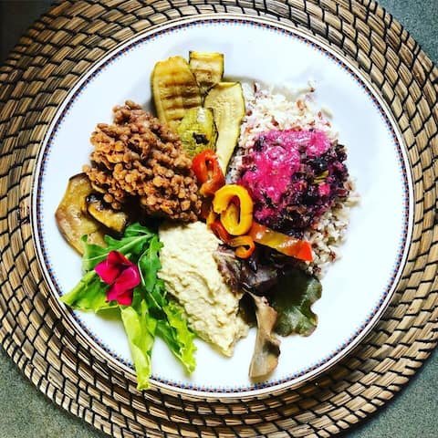 Villa with shared pool, sauna, jacuzzi and terrace