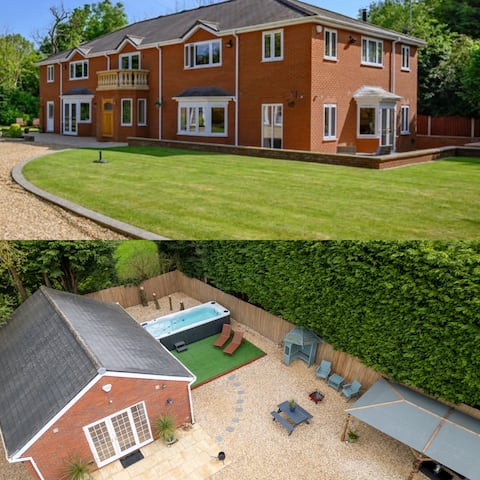 Stratford 4 BR Family Mansion with Pool, Gym & BBQ