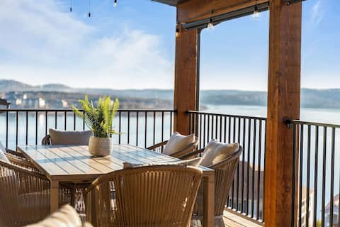*5 Mile View*Luxe Rustic Style-Hot Tub-Air Hockey