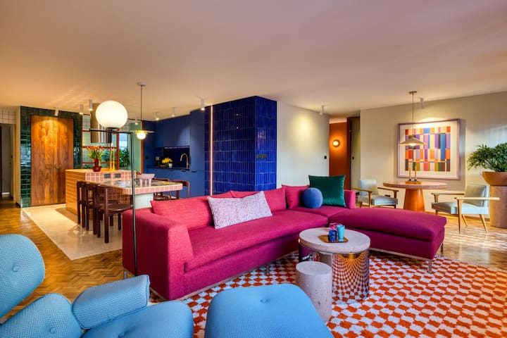 Designer’s 3BR Condesa Contemporary Chic @ Ams Av.