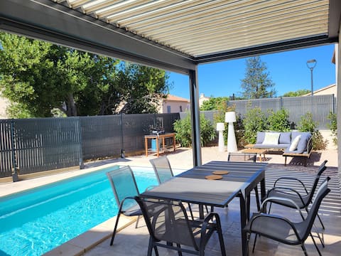 Vacation rental house with pool Lauris Ls2-438