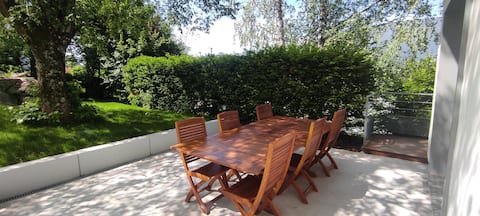 Pretty new and comfortable house between towns and