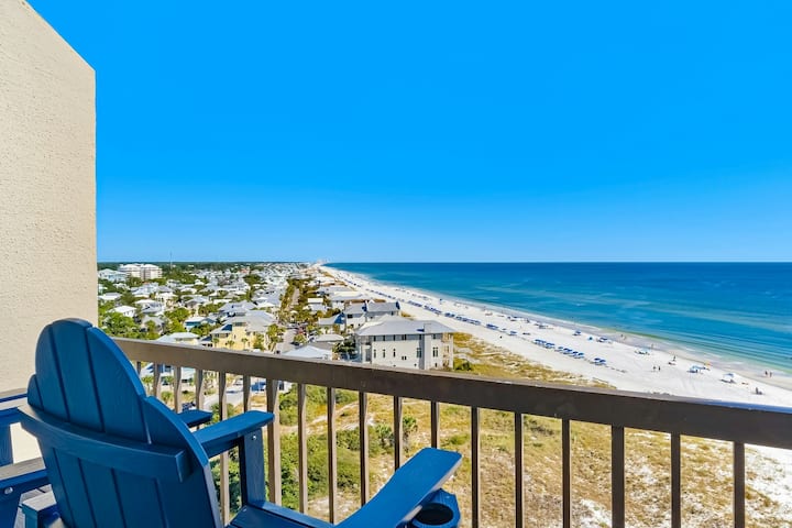 2br Oceanfront Penthouse | Pools | Sauna | Dock - Rosemary Beach, FL