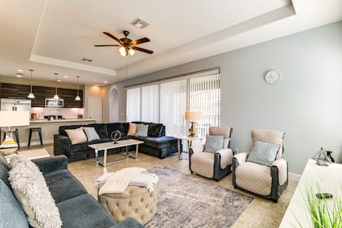 Resort Home in Haines City: Screened Lanai, Pool!