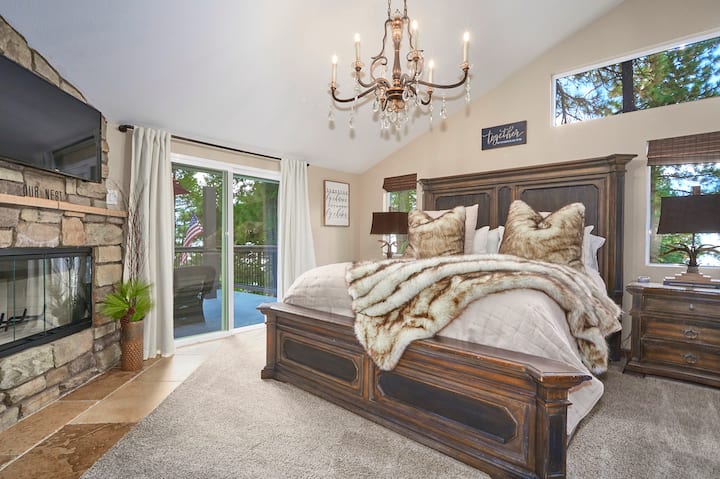 חדר השינה הראשי, עם מיטת קינג סייז! חדר שינה 2.