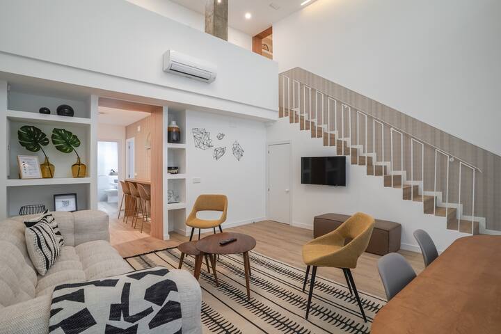Modern duplex-3Bedrooms 3Bathrooms-Lavapiés gallery image 2