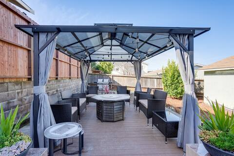 Pinole Oasis w/ Gazebo & Gas Grill: Close to Napa