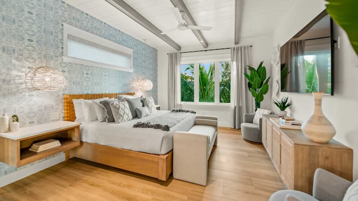 Dormitorio principal con vistas al lago