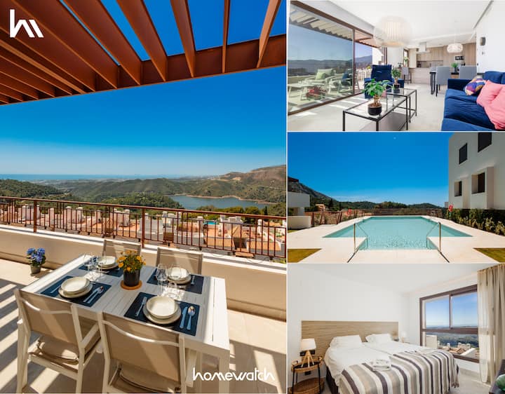 Penthouse Près De Puente Romano, Vue Sur La Mer - Puerto Banús
