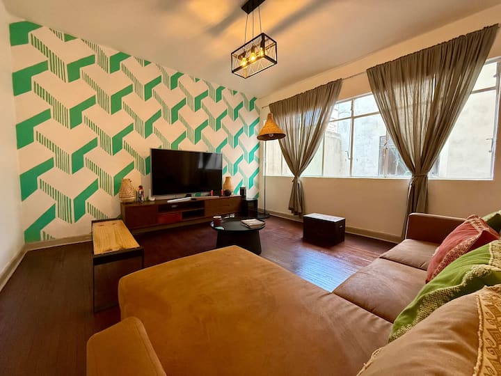 2 Br Vintage Apartment In Condesa - Mexico City