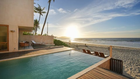 Beachfront Villa, Punta de Mita, Litibú
