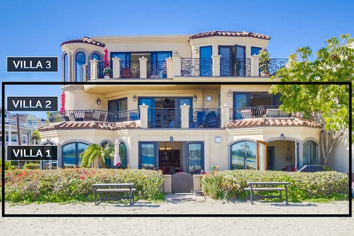 Villa Italia Combo | 7BR Waterfront Home w/ Patio