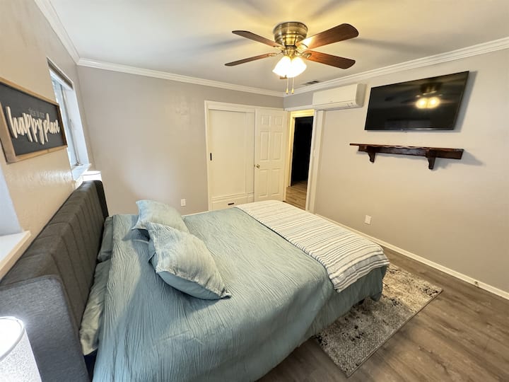 Master Bedroom with TV.
